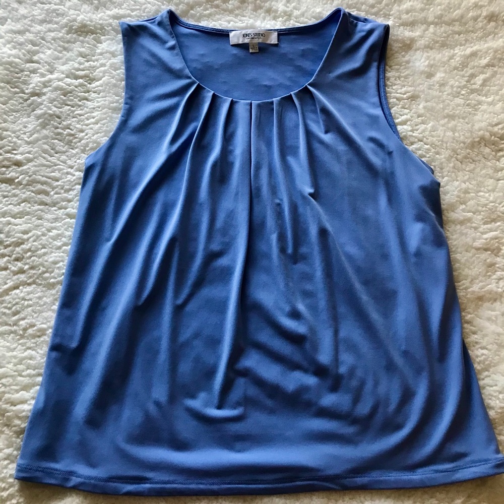 Jones Studio Separates Baby Blue Tank Blouse